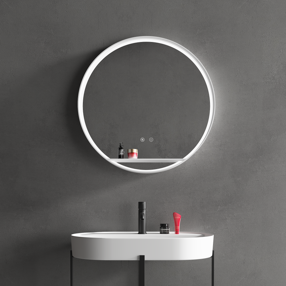 Round Framed Mirror – Custom LED Mirror