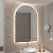 ETHEREAL Arched Frameless Custom LED Mirror