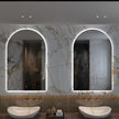 ETHEREAL Arched Frameless Custom LED Mirror