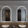 ETHEREAL Arched Frameless Custom LED Mirror