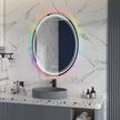 PURE Oval Frameless RGB Custom LED Mirror