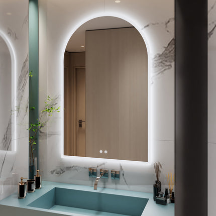 ILLUME Arched Frameless Custom LED Mirror