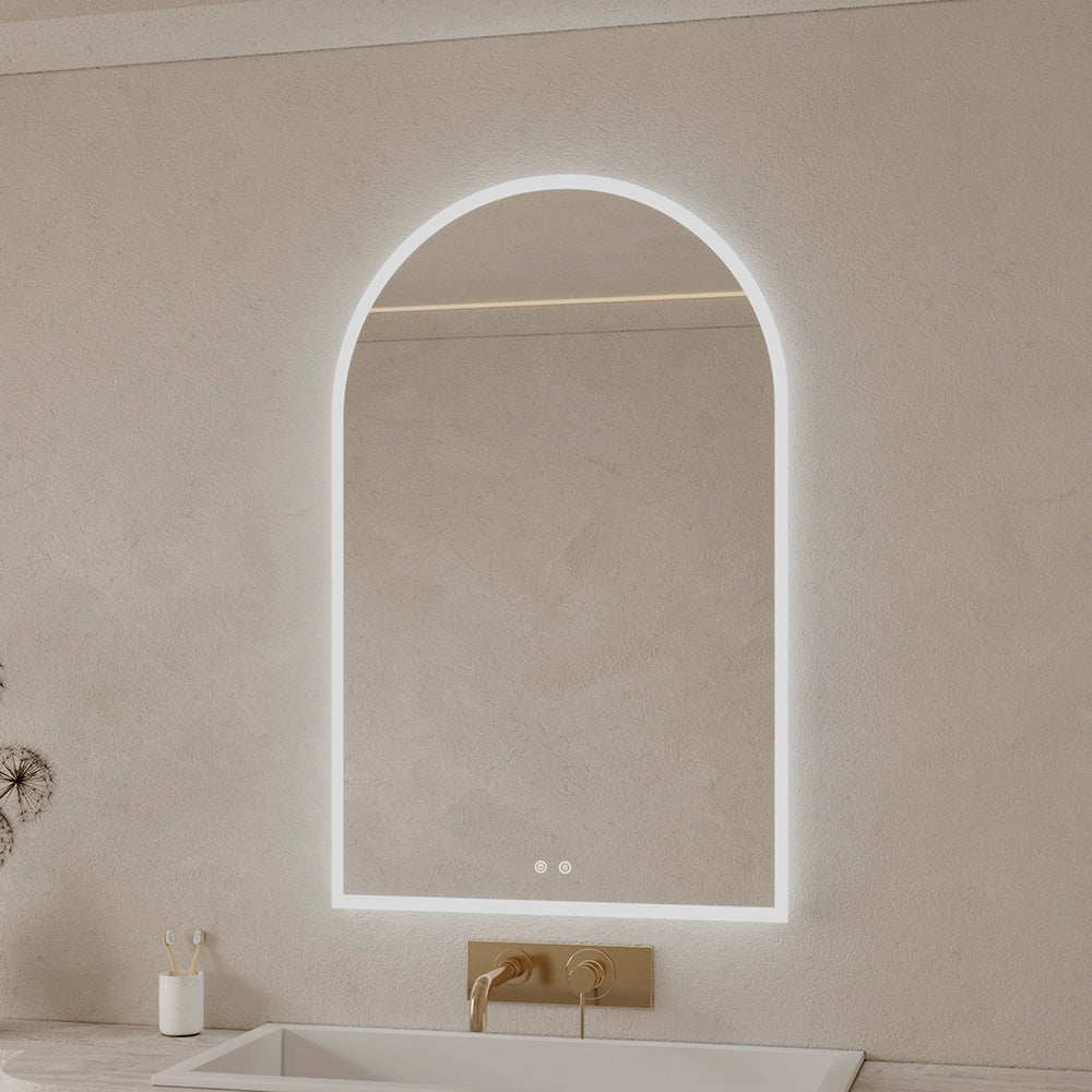 ILLUME Arched Frameless Custom LED Mirror