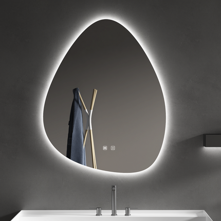 SERENUS Irregular Frameless Custom LED Mirror