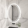 LUCID Oval Frameless Custom LED Mirror