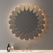 NOVA Round Metal Framed Custom LED Mirror