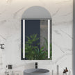 DIVINE Arched Frameless Custom LED Mirror