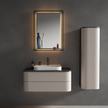 GEMMA Rectangular Acrylic Framed LED Mirror