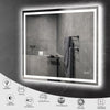 Raynova Rectangular Frameless LED Mirror 24