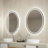 LUCID Oval Frameless Custom LED Mirror