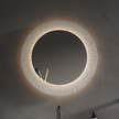 GLINT Round Acrylic Framed LED Mirror