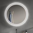 VIREO Round Acrylic Framed LED Mirror