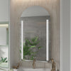 DIVINE Arched Frameless Custom LED Mirror