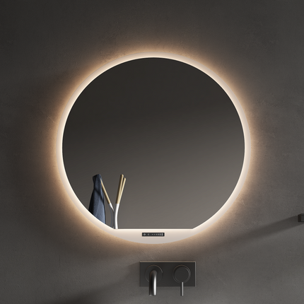 ASTRO Round Acrylic Framed LED Mirror