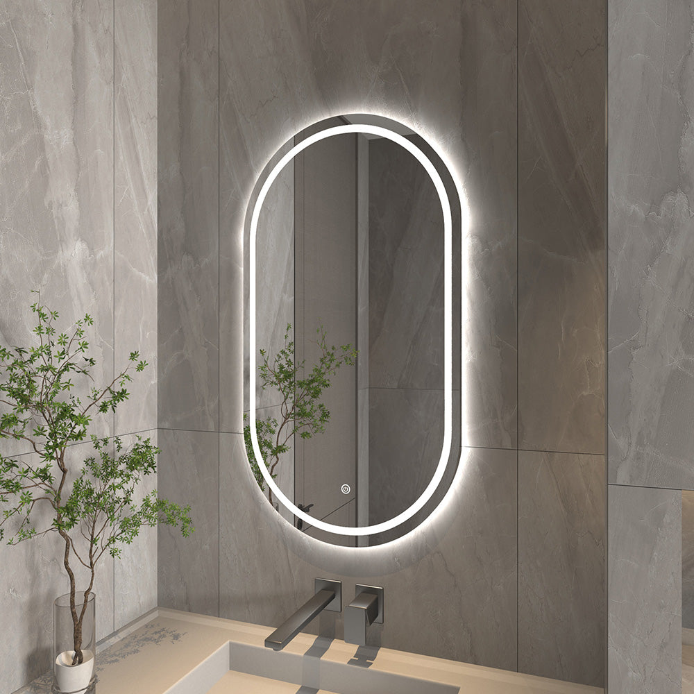 VENUS Capsule Frameless Custom LED Mirror