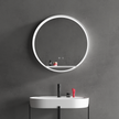 ALPHA Round Metal Framed LED Mirror