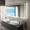 AGAPE Rectangular Frameless Custom LED Mirror