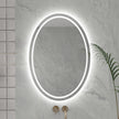 LUCID Oval Frameless Custom LED Mirror