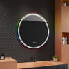 ELYSIAN Round Frameless RGB Custom LED Mirror