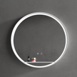 ALPHA Round Metal Framed LED Mirror