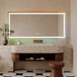 AURA Rectangular Frameless RGB Custom LED Mirror