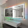 AURA Rectangular Frameless RGB Custom LED Mirror