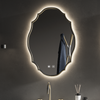 BRILLO Irregular Metal Framed Custom LED Mirror