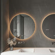 NECTAR Round Frameless Custom LED Mirror