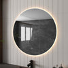 NECTAR Round Frameless Custom LED Mirror