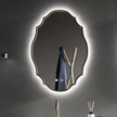 BRILLO Irregular Metal Framed Custom LED Mirror