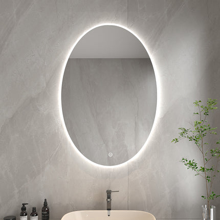 KALON Oval Frameless Custom LED Mirror