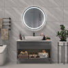 HALO Round Frameless Custom LED Mirror