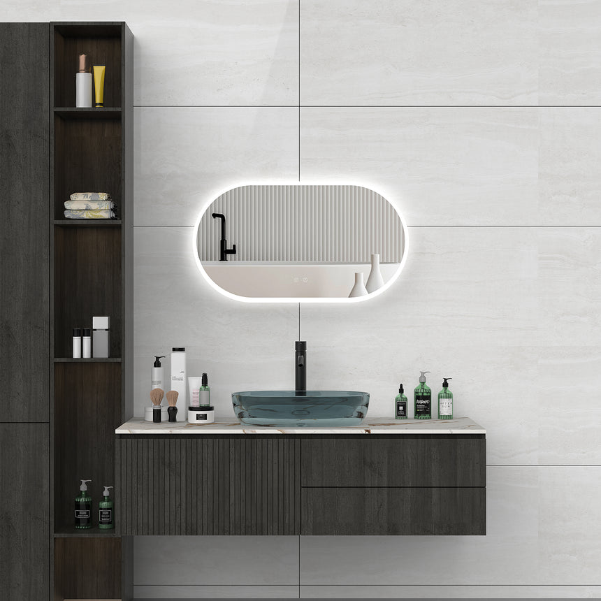 Capsule Frameless Mirror – Custom LED Mirror