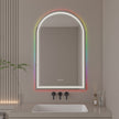 CLARUS Arched Frameless RGB Custom LED Mirror