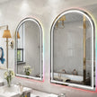 CLARUS Arched Frameless RGB Custom LED Mirror