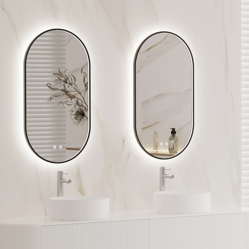 Capsule Framed Mirror – Custom LED Mirror