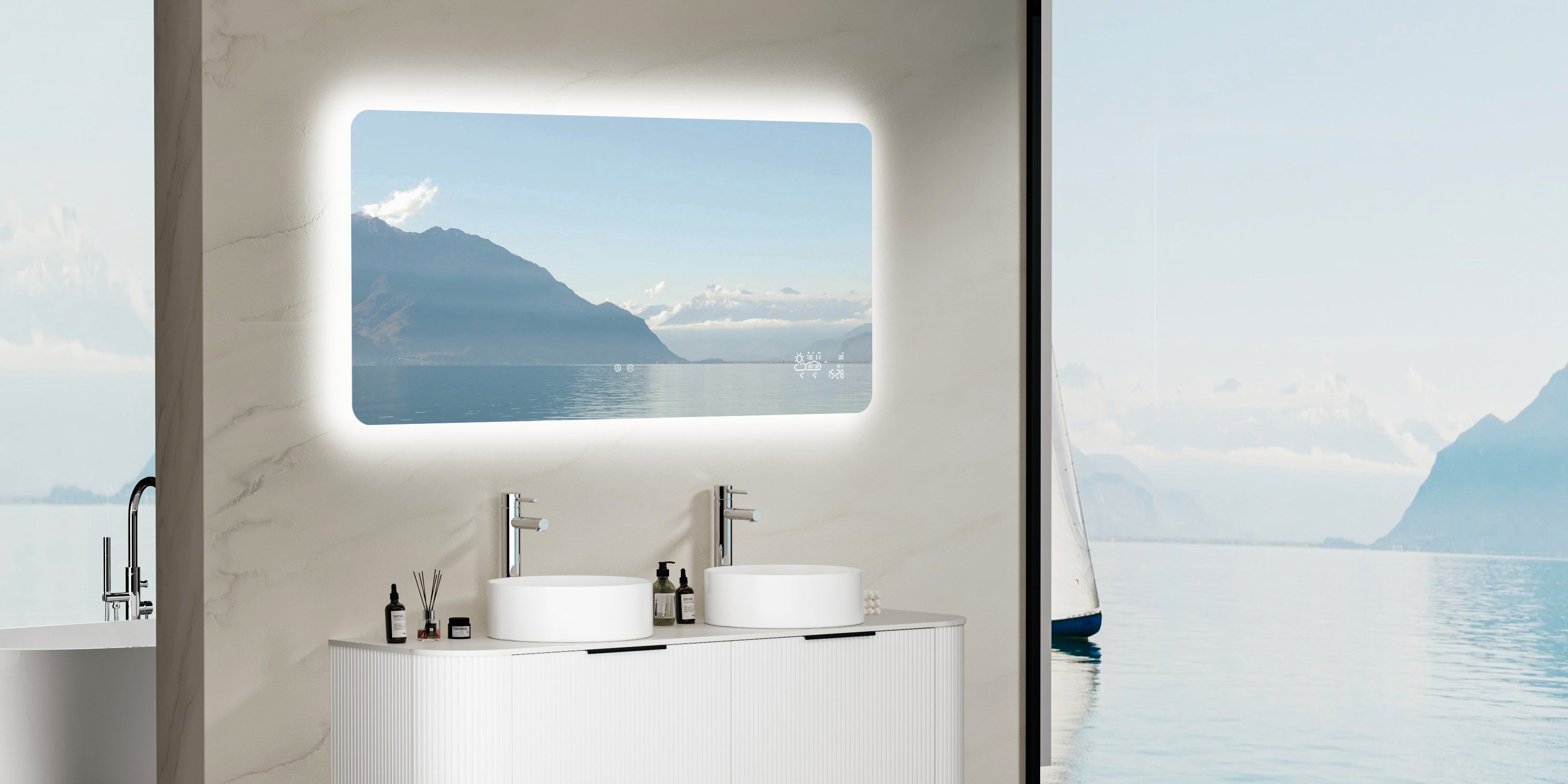 Custom LED Mirrors | Raynova | Where Light Meets Luxury