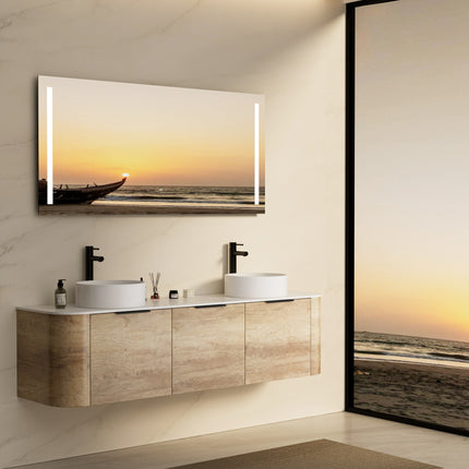 LUCENT Rectangular Frameless Custom LED Mirror