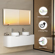 LUCENT Rectangular Frameless Custom LED Mirror