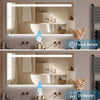 SPLENDOR Rectangular Frameless Custom LED Mirror