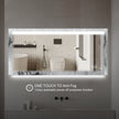 SPLENDOR Rectangular Frameless Custom LED Mirror