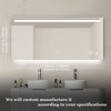 SPLENDOR Rectangular Frameless Custom LED Mirror